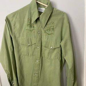 Vintage Western Button Down